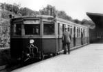 Ein Berliner S-Bahnzug in der Station Pichelsberg. (1936) <i>Foto: RVM</i>