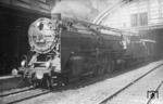 01 009 vom Bw Hamm im Bahnhof Wuppertal-Elberfeld. (1929) <i>Foto: DLA Darmstadt</i>