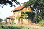 Bahnhof Fahrenbach an der ehemaligen Schmalspurstrecke Mosbach - Mudau. (Datum unbekannt) <i>Foto: Oskar Bär</i>