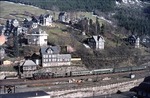 95 0005 läuft mit P 18003 in den Bahnhof Lauscha/Thüringen ein.  (04.04.1977) <i>Foto: Joachim Bügel</i>