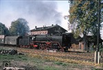 01 2114-5 (01 114) verlässt mit P 8433 nach Magdeburg den Bahnhof Blumenberg.  (10.10.1978) <i>Foto: Wolfgang Bügel</i>