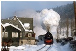 94 1292 mit einem DMV-Sonderzug in Stützerbach/Thüringen. (19.02.1978) <i>Foto: Wolfgang Bügel</i>