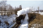03 2150 vor P 3807 nach Görlitz auf dem ehemaligen zweigleisigen Streckenabschnitt bei Kittlitz.  (21.02.1978) <i>Foto: Wolfgang Bügel</i>