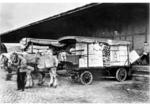 Bestätterwagen in einem unbekannten Bahnhof der RBD Königsberg. (1934) <i>Foto: RVM</i>