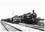 55 3892 und die nagelneue Kö 4009 im Bahnhof Twistringen. (1931) <i>Foto: RVM</i>