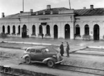 Ein erbeuteter Chevrolet dient als Inspektionswagen in Wladimir-Wolynsk (südl. Kowel). (1942) <i>Foto: RVM (Ittenbach)</i>