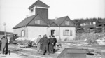 Inspektionsreise der BD Mainz zu einem Schotterwerk im Raum Altenkirchen im Westerwald. (02.1951) <i>Foto: A. Dormann, Slg. W. Löckel</i>