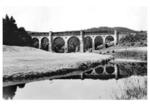 Ein Reisezug auf dem Boberviadukt bei Hirschberg (Schlesien). (14.06.1936) <i>Foto: Werner Hubert</i>