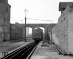 55 5041 (Bw Essen-Nord) im Bw Dortmund-Dortmunderfeld. (1952) <i>Foto: Willi Marotz</i>