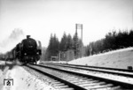 39 127 (Bw Stuttgart Hbf) mit einem Schnellzug im winterlichen Rohrer Wald bei Stuttgart.  (1937) <i>Foto: RVM (Ulmer)</i>