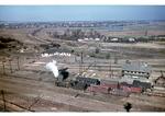 Eine preußische G 7.1 rangiert im Verschiebebahnhof Bobinskaja (südl. Tscherkassy)in der Ukraine. (07.1943) <i>Foto: Walter Hollnagel</i>