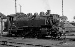 Porträtaufnahme der 64 235 im Bw Heilbronn. (22.08.1967) <i>Foto: Burkhard Wollny</i>
