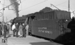 Verabschiedung des letzten dampfbespannten D 147 mit 01 181 in Stuttgart Hbf. (23.09.1967) <i>Foto: Burkhard Wollny</i>
