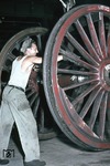 Das 2000 mm-Treibrad einer 01. (1953) <i>Foto: Siegfried Born</i>