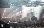 Blick in die Fertigungshalle. (1953) <i>Foto: Siegfried Born</i>