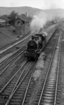 78 474 verlässt den Bahnhof Aalen in Richtung Goldshöfe. (13.05.1968) <i>Foto: Burkhard Wollny</i>