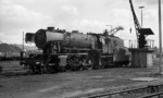 23 053 vom Bw Crailsheim im Bahnbetriebswerk Heilbronn. (08.04.1968) <i>Foto: Burkhard Wollny</i>