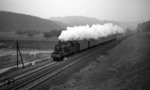 Bei typischen (Foto-)Herbstwetter dampft 78 453 vor P 1451 durch das Remstal kurz vor Schwäbisch Gmünd. (26.10.1968) <i>Foto: Burkhard Wollny</i>