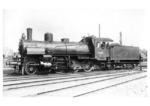 54 1049 in einem unbekannten Bw Pommerns. (1937) <i>Foto: Hermann Maey</i>