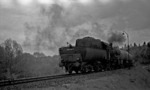 Vor aufziehender Gewitterkulisse rangiert 038 282-0 (38 1282) am Ablaufberg in Rottweil. (10.05.1969) <i>Foto: Burkhard Wollny</i>