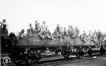 Transport von russischen Kriegsgefangenen in eine ungewisse Zukunft. (1942) <i>Foto: RVM (Schuster)</i>
