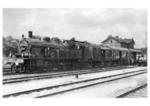 78 217 der RBD Altona vor einer Leig-Einheit des Stückgut-Schnellverkehrs. (1932) <i>Foto: Walter Hollnagel</i>