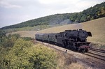 023 010-2 vor N 36359 (Bad Kreuznach - Kaiserslautern) bei Neuhemsbach. (11.09.1973) <i>Foto: Wolfgang Bügel</i>
