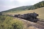 050 272 (50 272) vor Dg 7041 bei Neuhemsbach auf der Strecke Bad Kreuznach - Kaiserlautern. (11.09.1973) <i>Foto: Wolfgang Bügel</i>