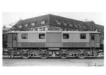 pr. EV 4 (spätere E 73 06) auf dem Werkshof der Fa. Schwartzkopff in Berlin. (Datum unbekannt) <i>Foto: Slg. Eisenbahnstiftung</i>