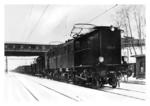 E 95 01 im Bahnhof Rothenbach/Schlesien. (1934) <i>Foto: Kallmünzer</i>