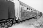 Der französische Ultraleichtbauzug  ("Michelin"-Zug) während einer Versuchsvorführung bei der DB. (07.1951) <i>Foto: A. Dormann, Slg. W. Löckel</i>