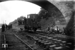 Gleisbauarbeiten bei den Königlich Bayerischen Staatseisenbahnen (K.Bay.Sts.B.). (1905) <i>Foto: RVM-Archiv</i>