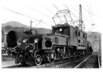 E 89 005 im Bw Innsbruck. (1939) <i>Foto: Hermann Maey</i>