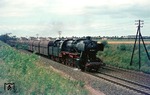 051 920 (50 1920) vor Gag 58417 bei Vechelde auf der Strecke Lehrte - Braunschweig. (06.08.1974) <i>Foto: Wolfgang Bügel</i>