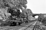 41 1036 mit P 6017 (Jena Saalbf - Gera) an der Saaletalbrücke bei Neulobeda zwischen Göschwitz und Neue Schenke. (08.1977) <i>Foto: Martin Heller</i>