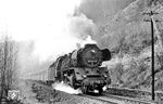 41 1180 mit P 6017 (Jena Saalbf - Gera) bei Papiermühle. (28.04.1986) <i>Foto: Thomas Fischer</i>