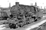 58 1038 (Borsig, Baujahr 1918), frisch mit EDV-Nummer ausgestattet, in ihrer Dresdner Heimat. (08.1970) <i>Foto: Dieter Wünschmann</i>