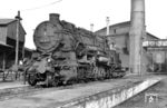 58 440 in ihrem Heimat-Bw Riesa. Nach 48 Dienstjahren wurde sie am 12.05.1969 hier auch ausgemustert. (08.08.1967) <i>Foto: Klaus D. Holzborn</i>