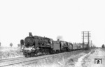 17 120 (Bw Grunewald) leistet der Hallenser 03 074 Vorspann vor FD 80 (Berlin Ahb – München) bei Lichterfelde Ost. 17 120 war mit einer Gegendruckbremse ausgerüstet und stand als Bremslok der Versuchsabteilung für Lokomotiven des RAW Grunewald zur Verfügung. Hinter der 03 läuft ein italienischer Kurswagen nach Rom. (23.06.1935) <i>Foto: DLA Darmstadt (Bellingrodt)</i>