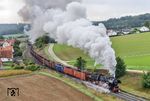 52 8168 war mit dem Leerwagenzug 91251 nach Nördlingen in Wörnitzstein unterwegs. (21.09.2026) <i>Foto: Joachim Schmidt</i>