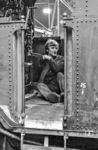 Arbeiten an der sächsischen IVk 99 1539 aus Radebeul im Raw Görlitz. (30.07.1985) <i>Foto: Heiko Kußmann</i>