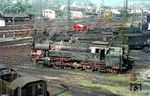 65 008 genießt ihre Ruhepause im Heimat-Bw Dillenburg. (09.1966) <i>Foto: Rolf Hahmann</i>