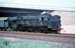 65 016 (Bw Essen Hbf) schiebt den Wendezug P 2169 (Düsseldorf Hbf - Essen hbf) bei Essen-Werden. (07.1964) <i>Foto: Rolf Hahmann</i>