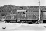Nach Stilllegung der Schmalspurbahn Nagold–Altensteig blieb V 29 952 das Schicksal der Strecke erspart. Sie ist heute beim DEV in Bruchhausen-Vilsen beheimatet. (08.06.1962) <i>Foto: Basil Roberts</i>