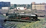 Die kohlegefeuerte 01 1512 wurde 1964 aus 01 175 rekonstruiert. Hier wendet die Ostbahnhofer Maschine im Bw Dresden-Altstadt. (25.08.1975) <i>Foto: Wolfgang Bügel</i>
