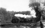 58 530, eine württembergische G 12 vom Bw Kornwestheim Rbf, fährt mit P 5213 (Bruchsal ab 7.10 Uhr – Maulbronn Hbf 8.06/11 Uhr – Bietigheim/Württ an 8.55 Uhr) in den Bahnhof Maulbronn Hbf ein. Leider litt die Originalvorlage an erheblicher Altersschwäche, was die schlechte Qualität erklärt. (24.06.1937) <i>Foto: DLA Darmstadt (Bellingrodt)</i>