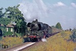 03 2205 (Bw Oebisfelde) mit E 540 nach Stendal in Berlin-Schöneweide. (15.08.1976) <i>Foto: Joachim Bügel</i>