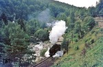 86 1001 im Tal der Zwickauer Mulde zwischen Aue und Bockau vor P 17622 nach Blauenthal.  (03.09.1976) <i>Foto: Wolfgang Bügel</i>