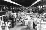 Volles Haus in Frankfurt Hauptgüterbahnhof. Heute fährt das alles auf der Straße... (1934) <i>Foto: RVM</i>