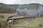 44 0221 (Bw Saalfeld) kurz vor Rottenbach. (14.04.1977) <i>Foto: Joachim Bügel</i>